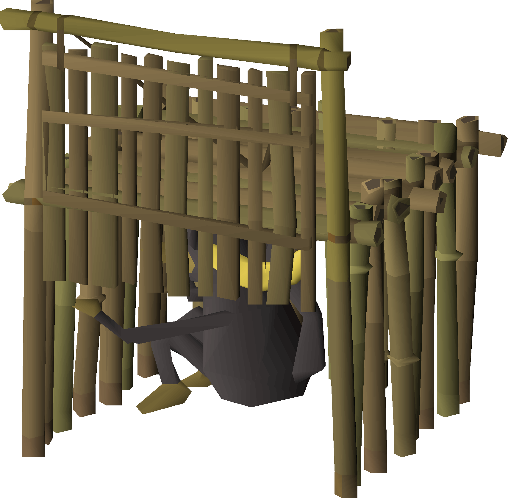 Caged monkey (unicorn)