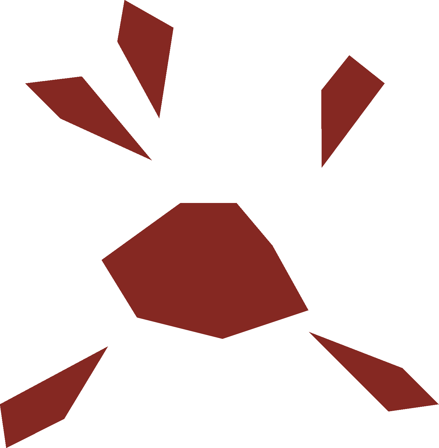 Sticky red goop