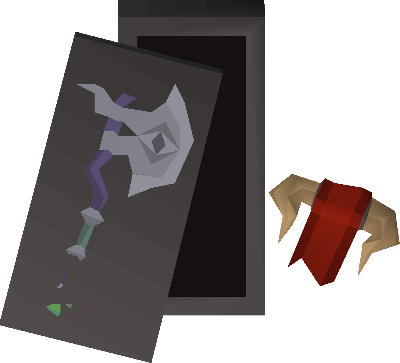 Demonic axe ornament kit