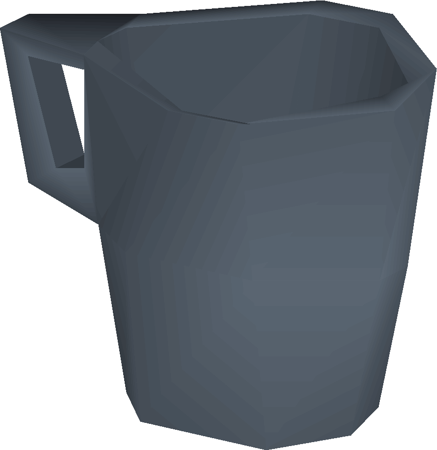 Tin cup