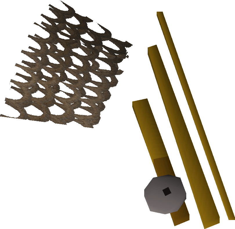 Rod with net