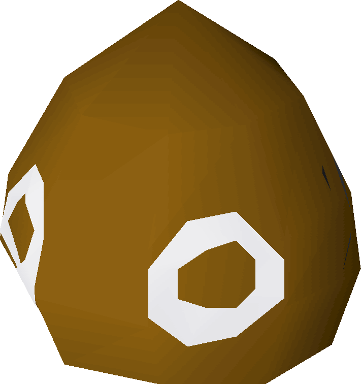 Fluffy easter egg