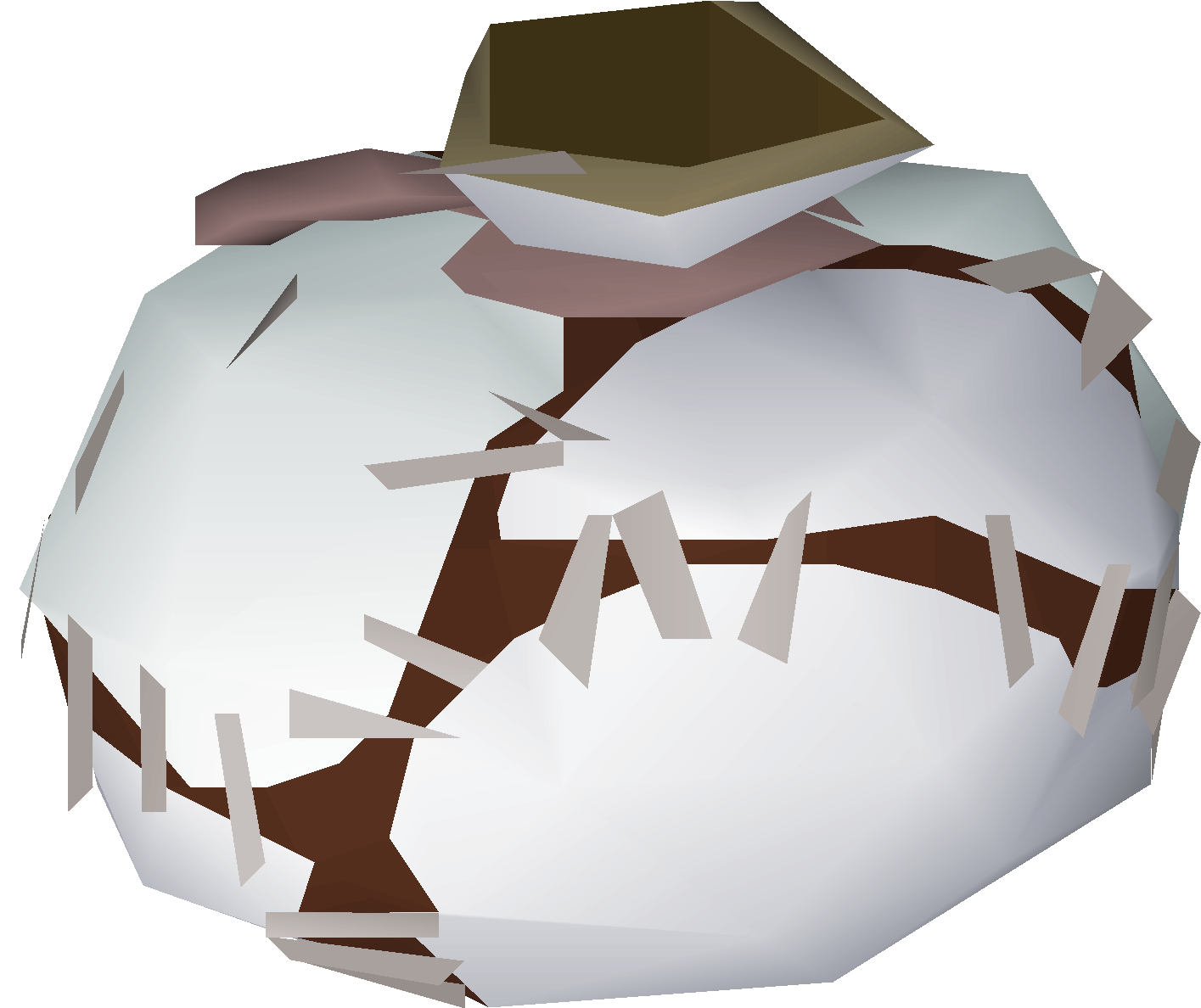 Large fur pouch