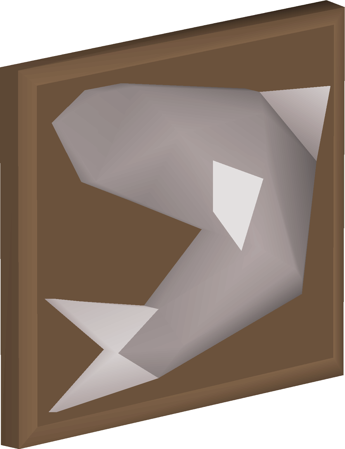 Mahogany fish display (interface item)