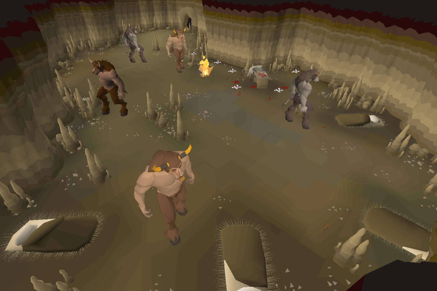 Here be minotaurs