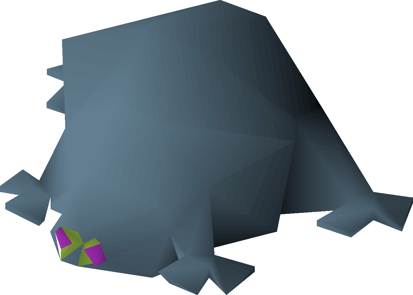 Blue toad
