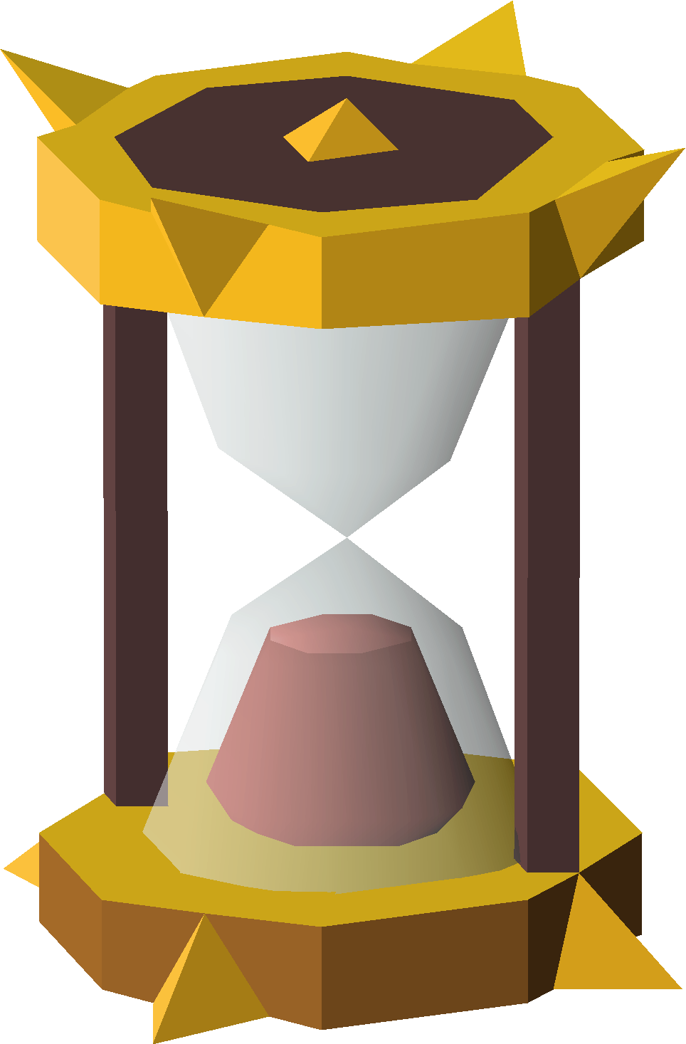 Ornate hourglass