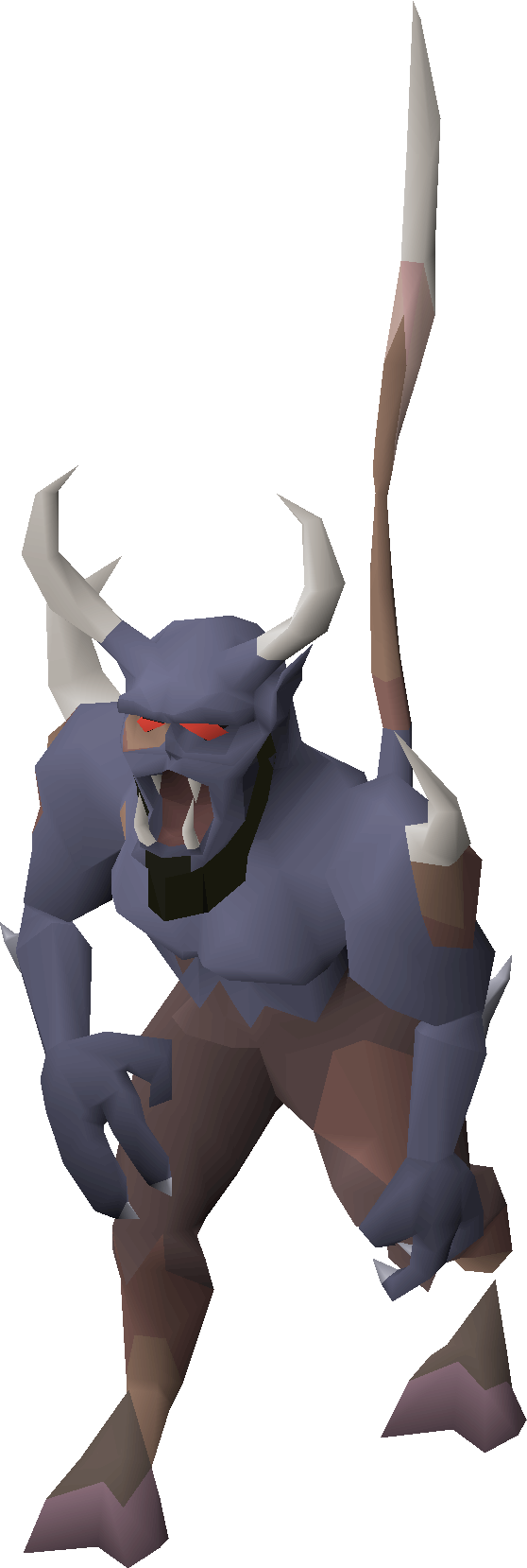 Scarred greater demon