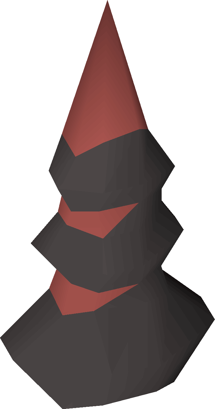 Blamish red shell (pointed)