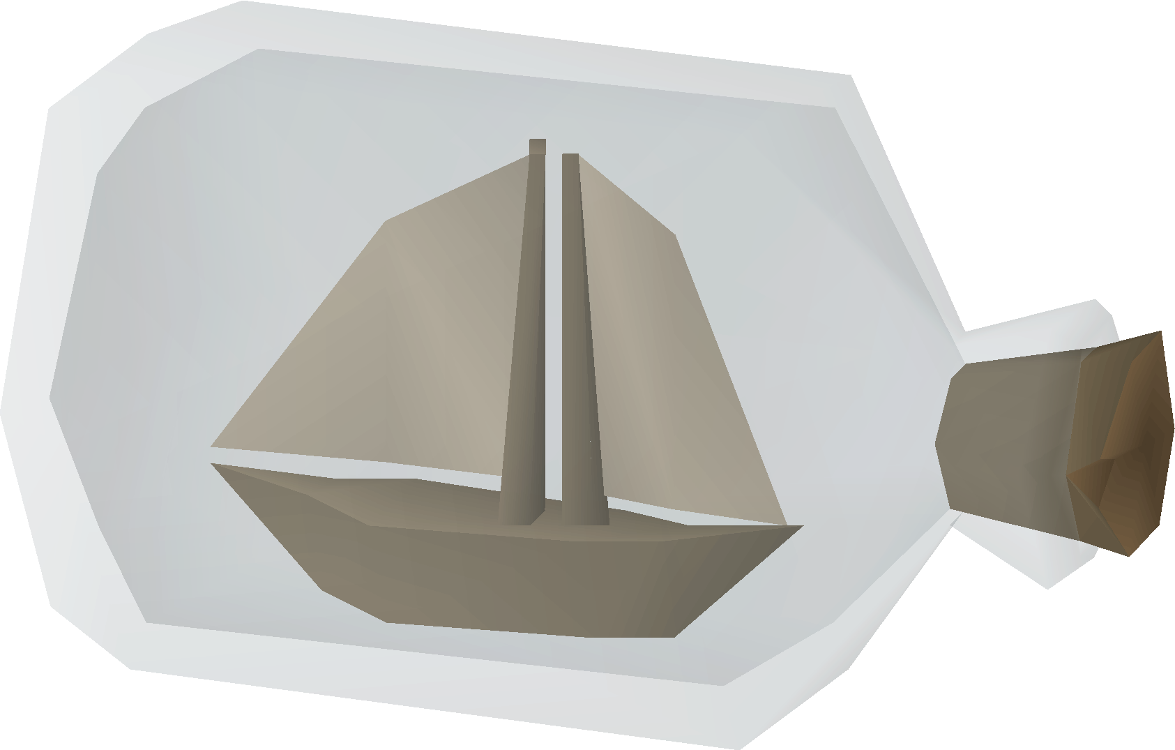Ship in a bottle