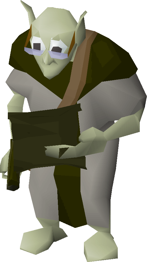 Goblin scribe