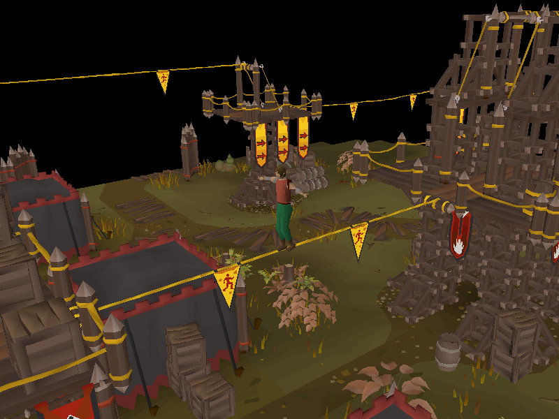 Tightrope (Shayzien Agility Course)
