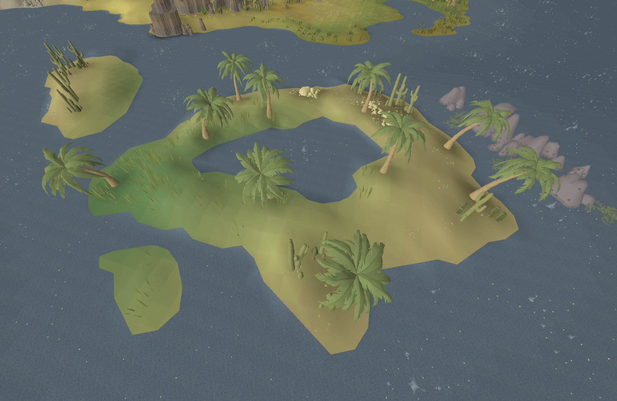 Unnamed island (south of the Ruins of Ullek)