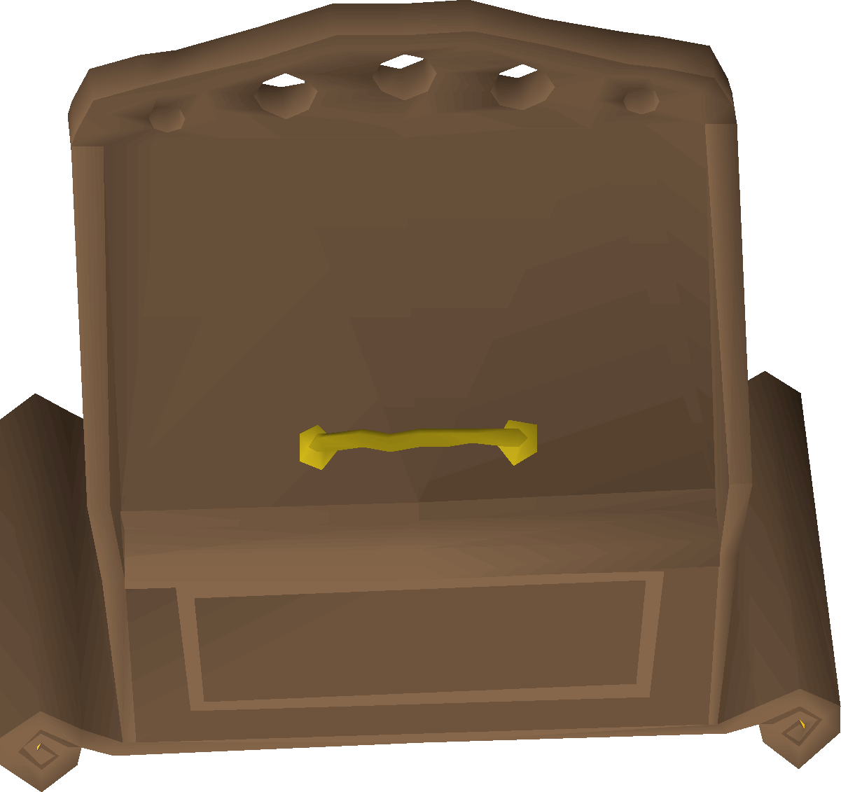 Mahogany toy box (interface item)