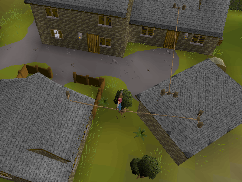 Tightrope (Draynor Village Rooftop Course)