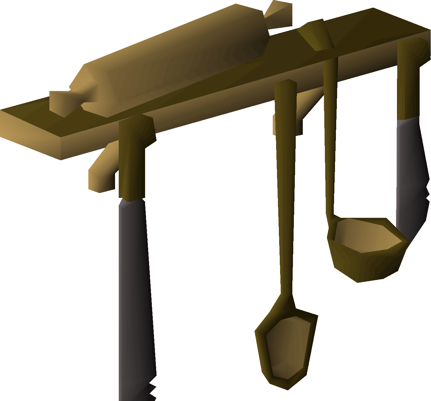 Wooden shelves 1 (interface item)