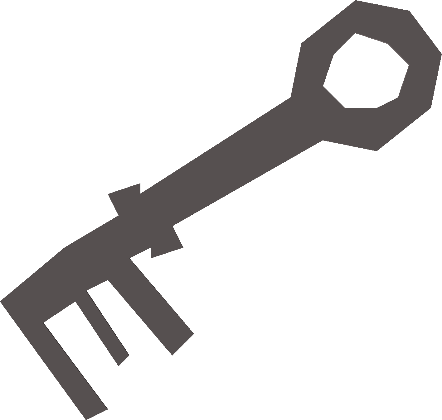 Trapdoor key