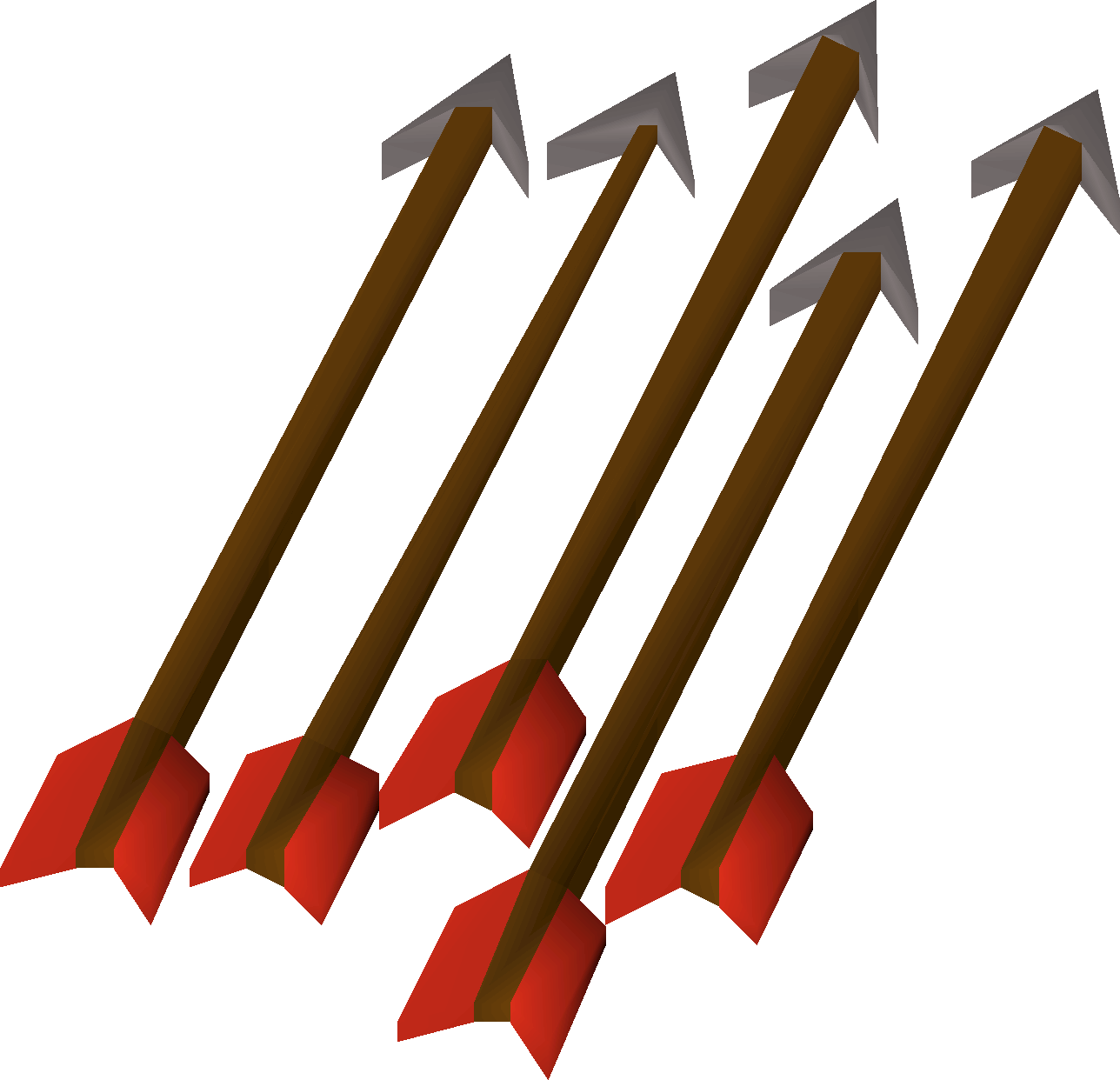 Barbed arrow