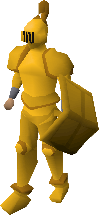 Gilded equipment