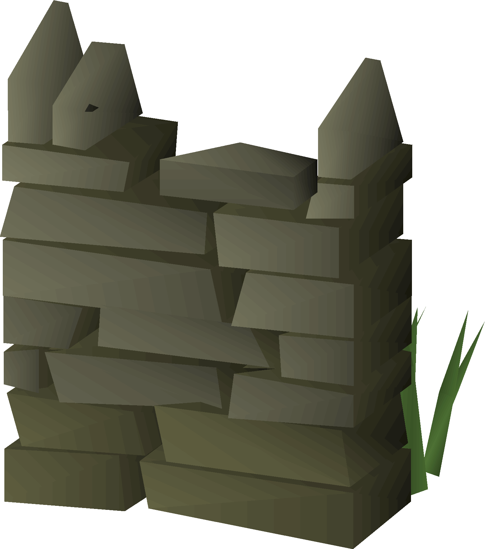 Dry stone wall (Barrows)
