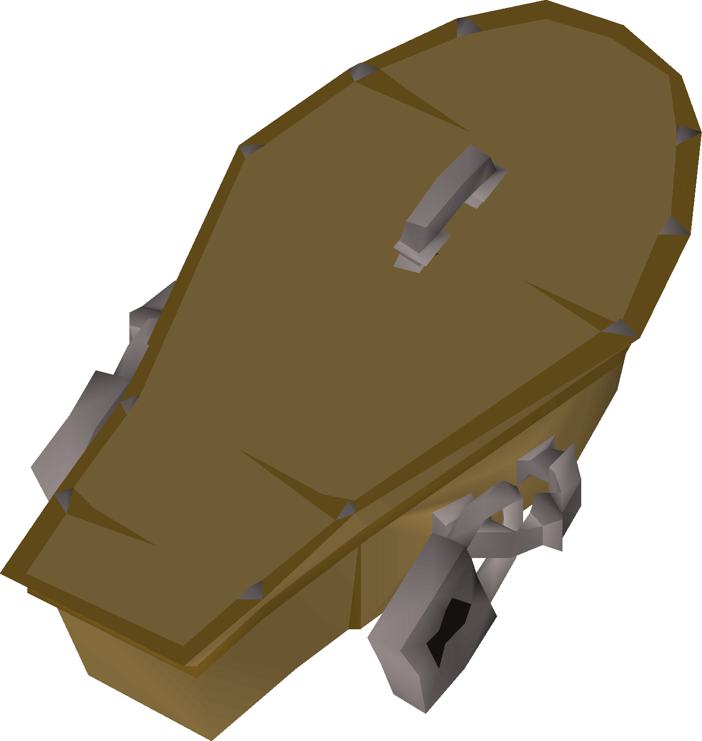 Steel coffin