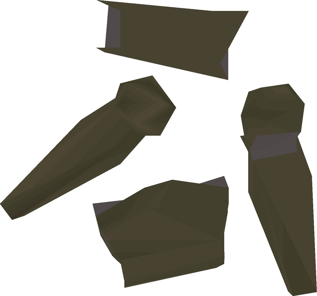 Broken armour
