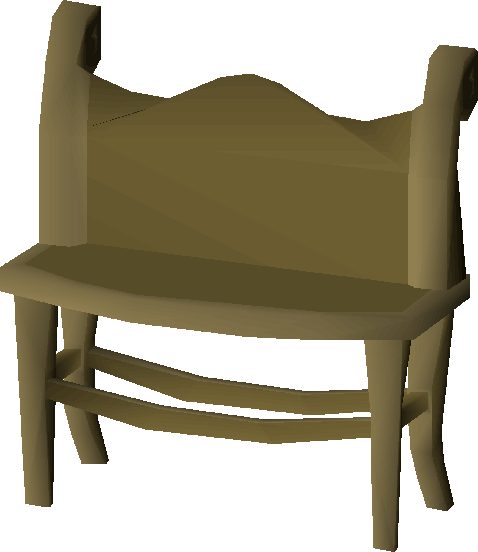 Wooden bench (Clan Hall)