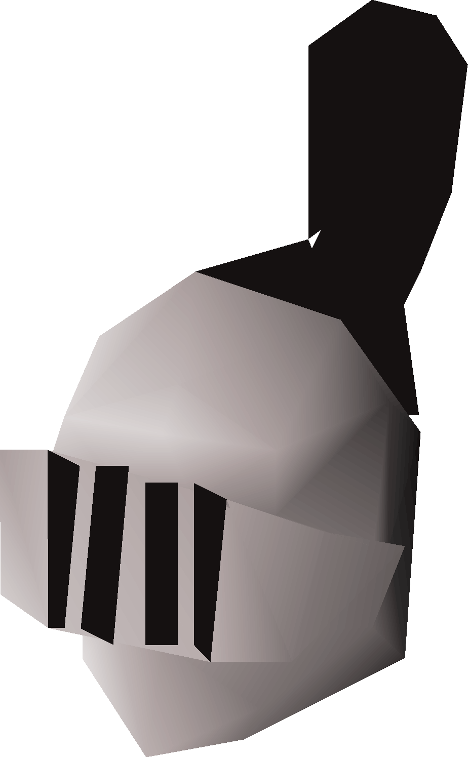 Steel heraldic helm (Horse)