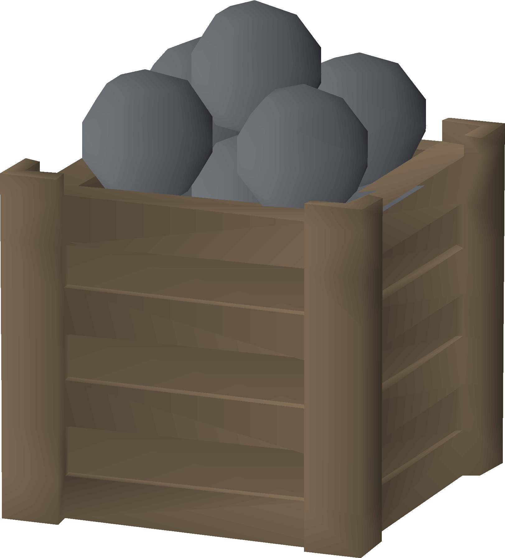 Crate (steel cannonballs)