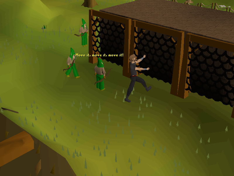 Obstacle net (Gnome Stronghold Agility Course)