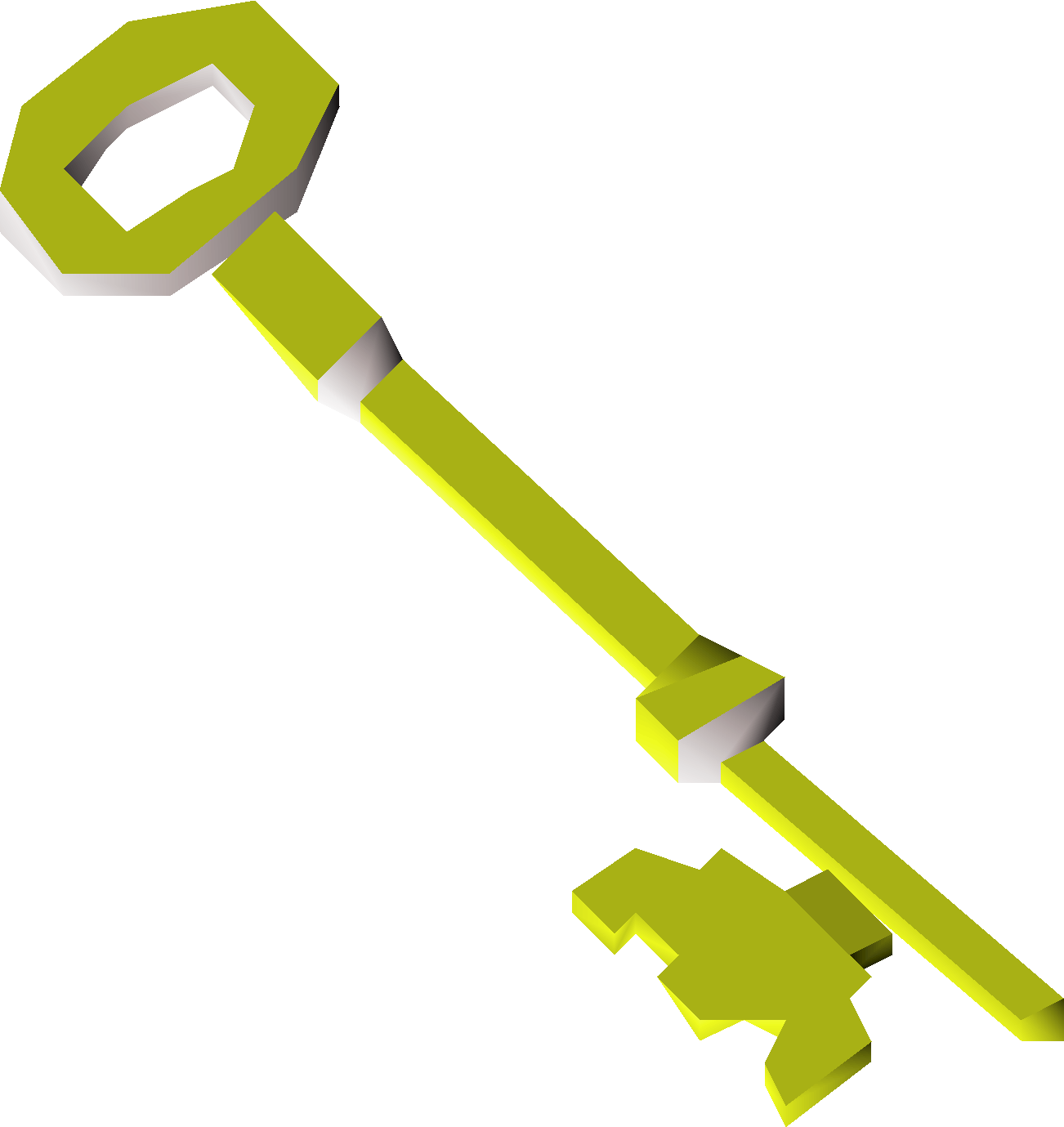 Serrated key