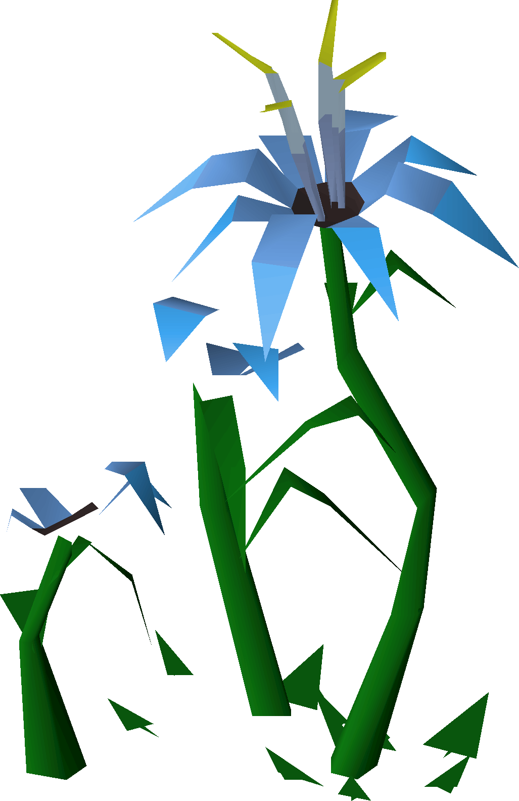 Flowers (2022 Pride event, blue)