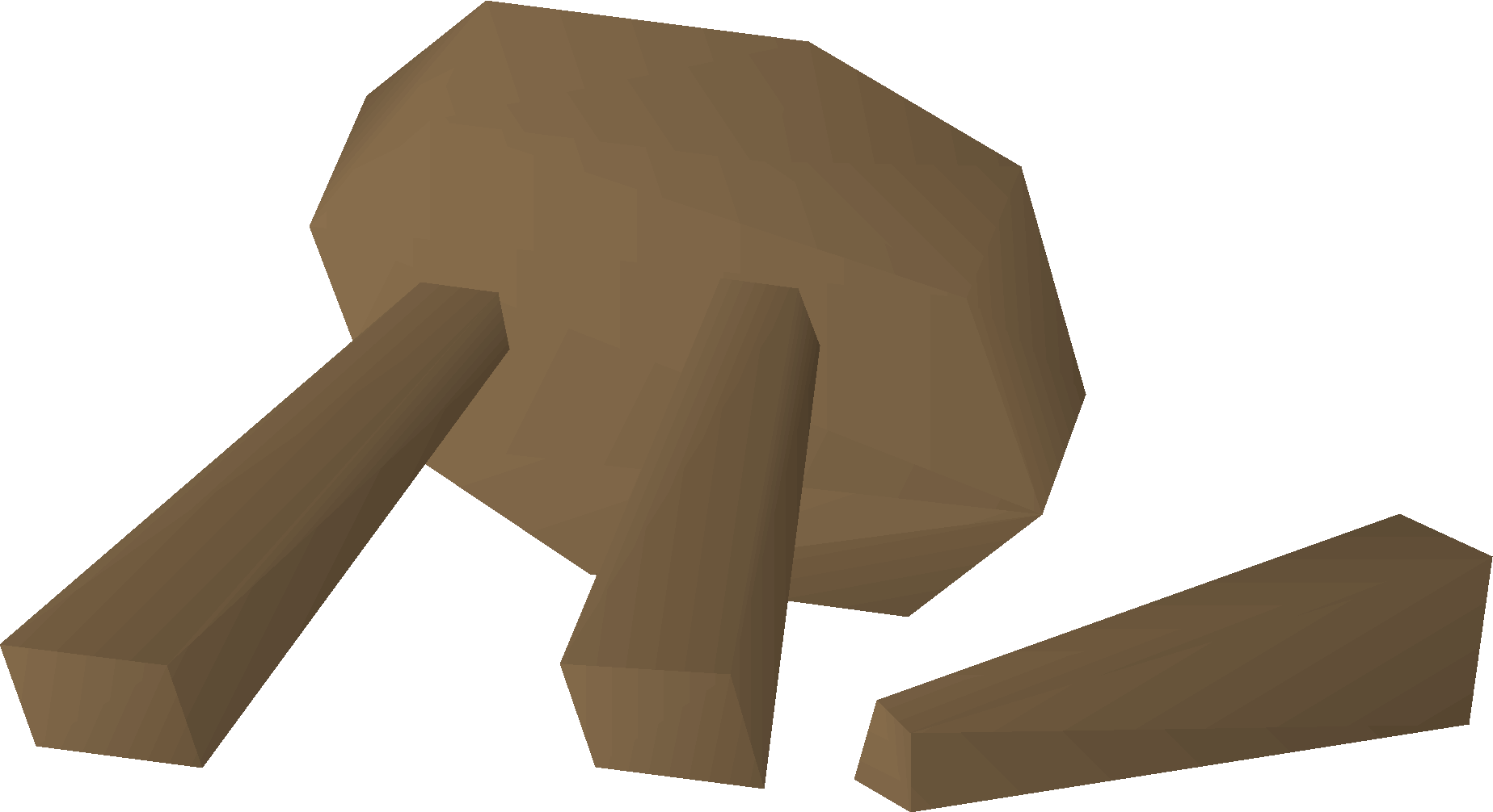 Broken stool