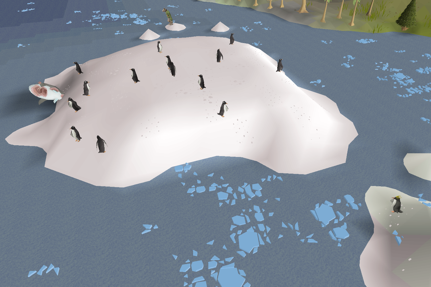 Here be penguins