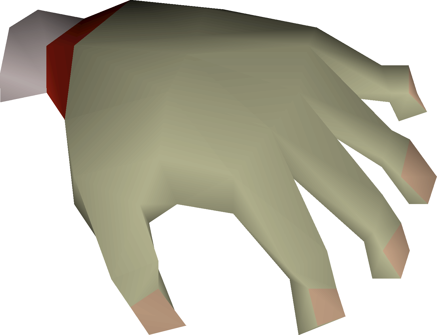 Beer soaked hand