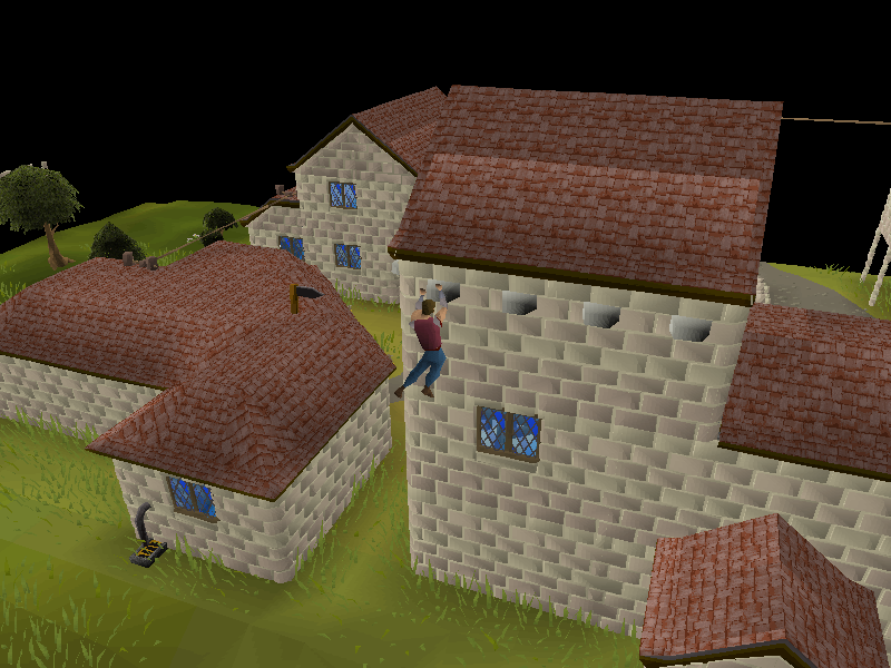 Hand holds (Falador Rooftop Course)