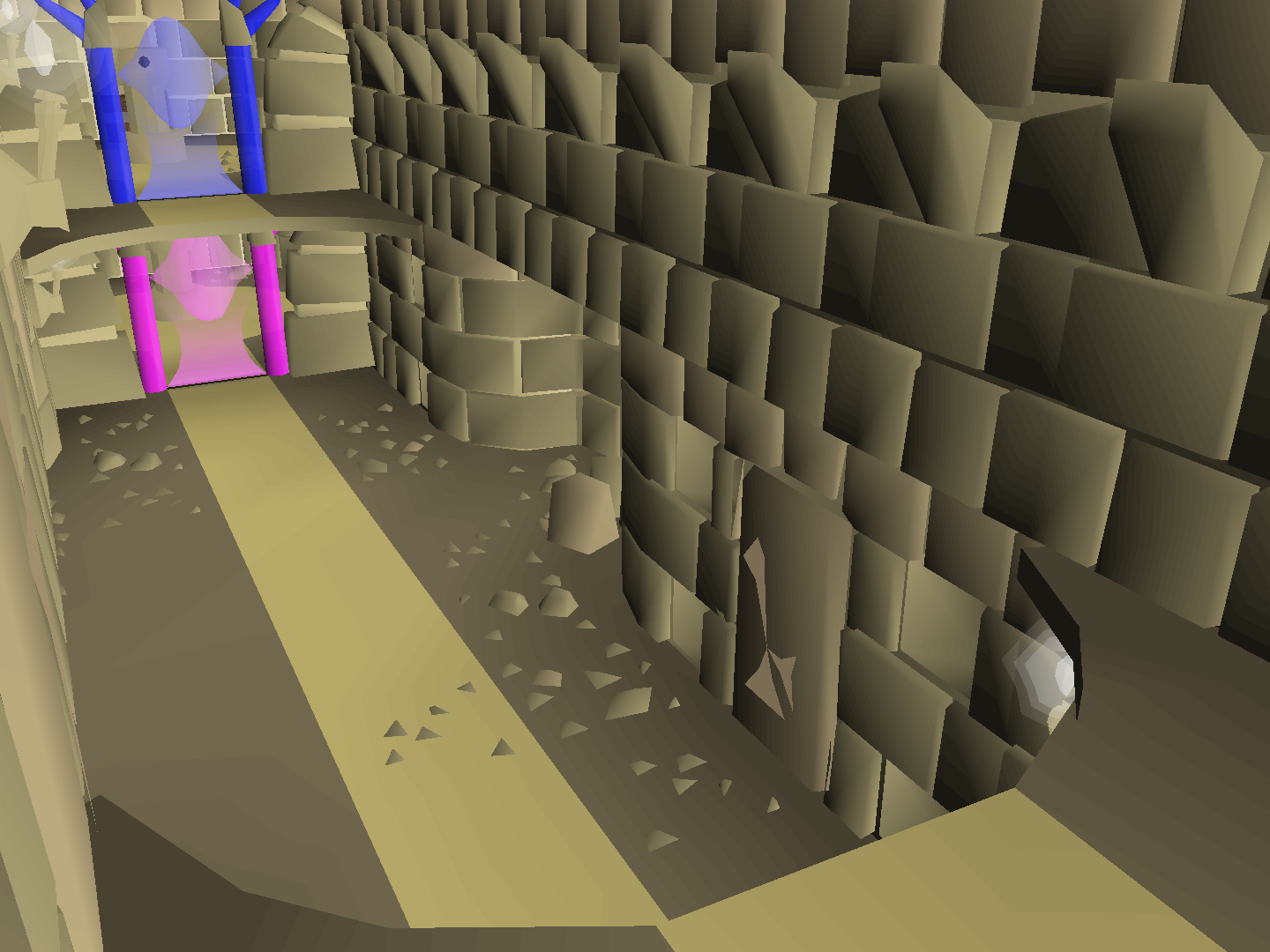 Wall support (Temple of Light)