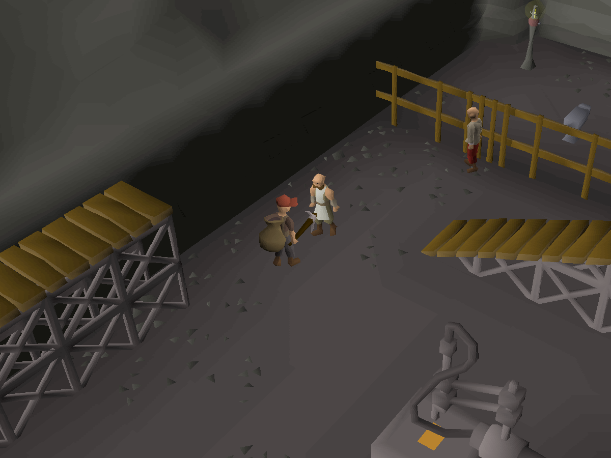 Ore seller.