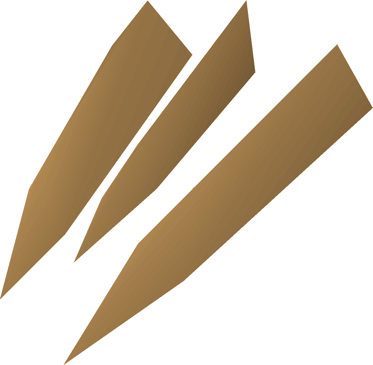 Wooden spikes