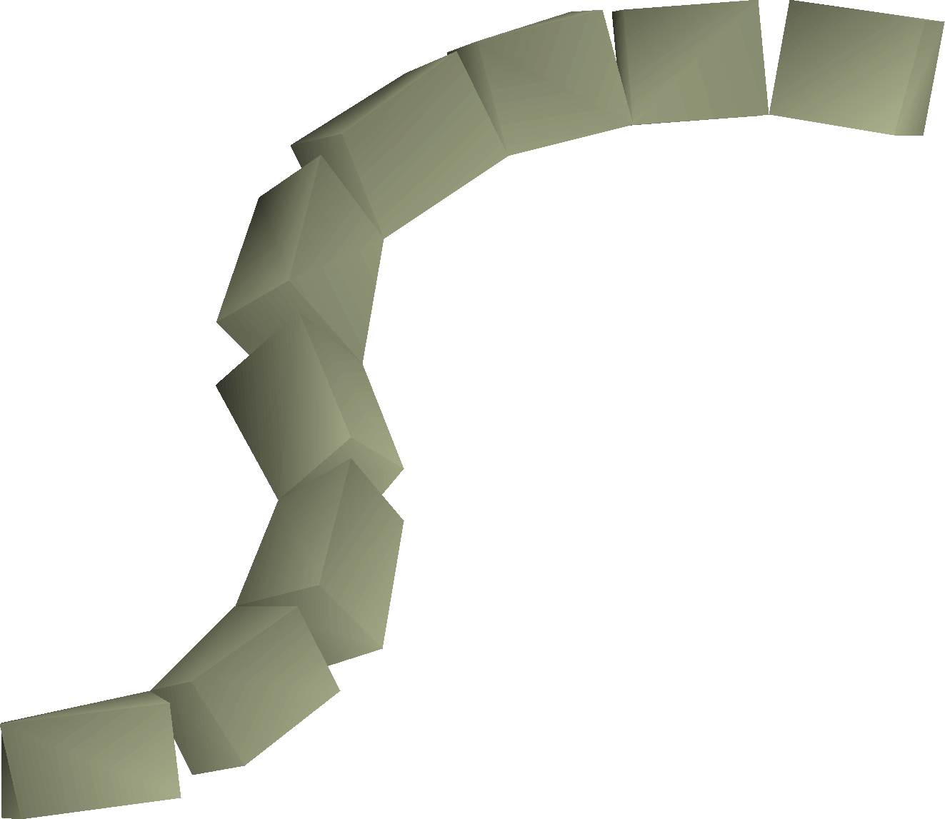 Small fossilised spine