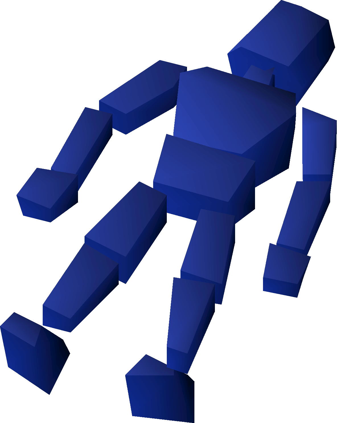Blue marionette (legs)