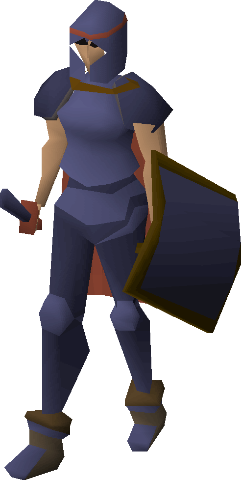 Woman-at-arms (hard)