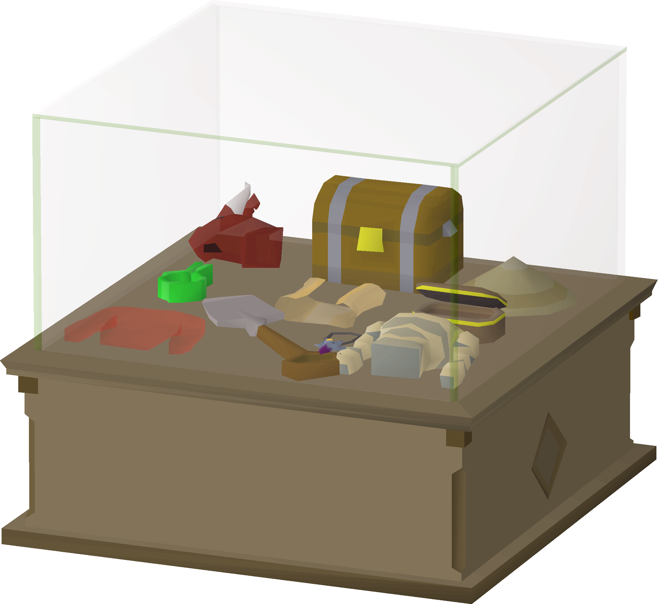 Master clue scroll display