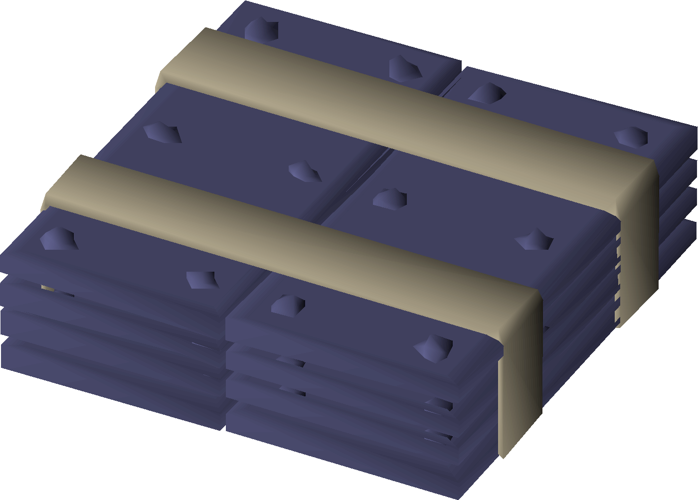 Large mithril keel parts