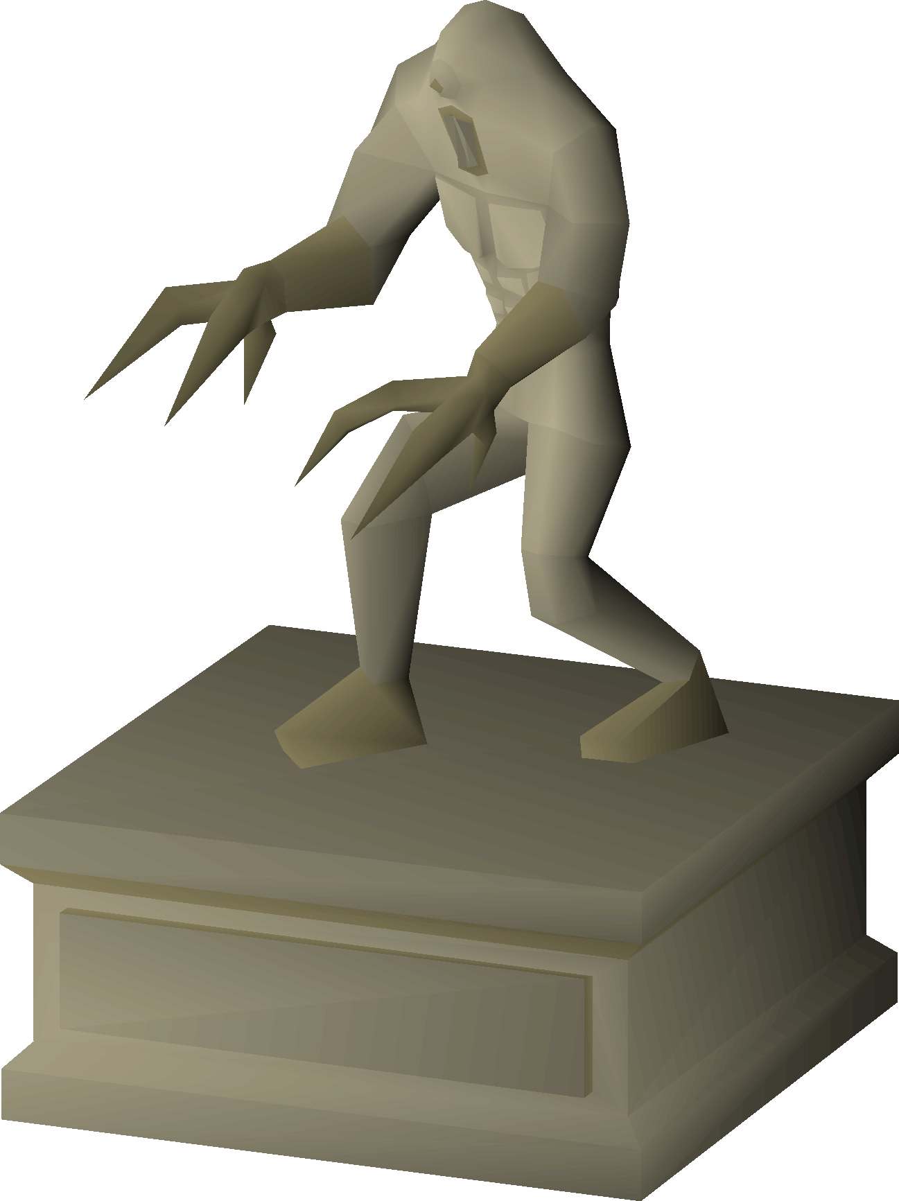 Penance statue