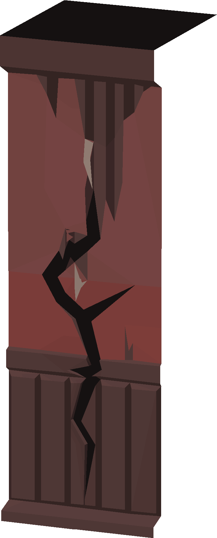 Cracked wall (Castle Drakan)