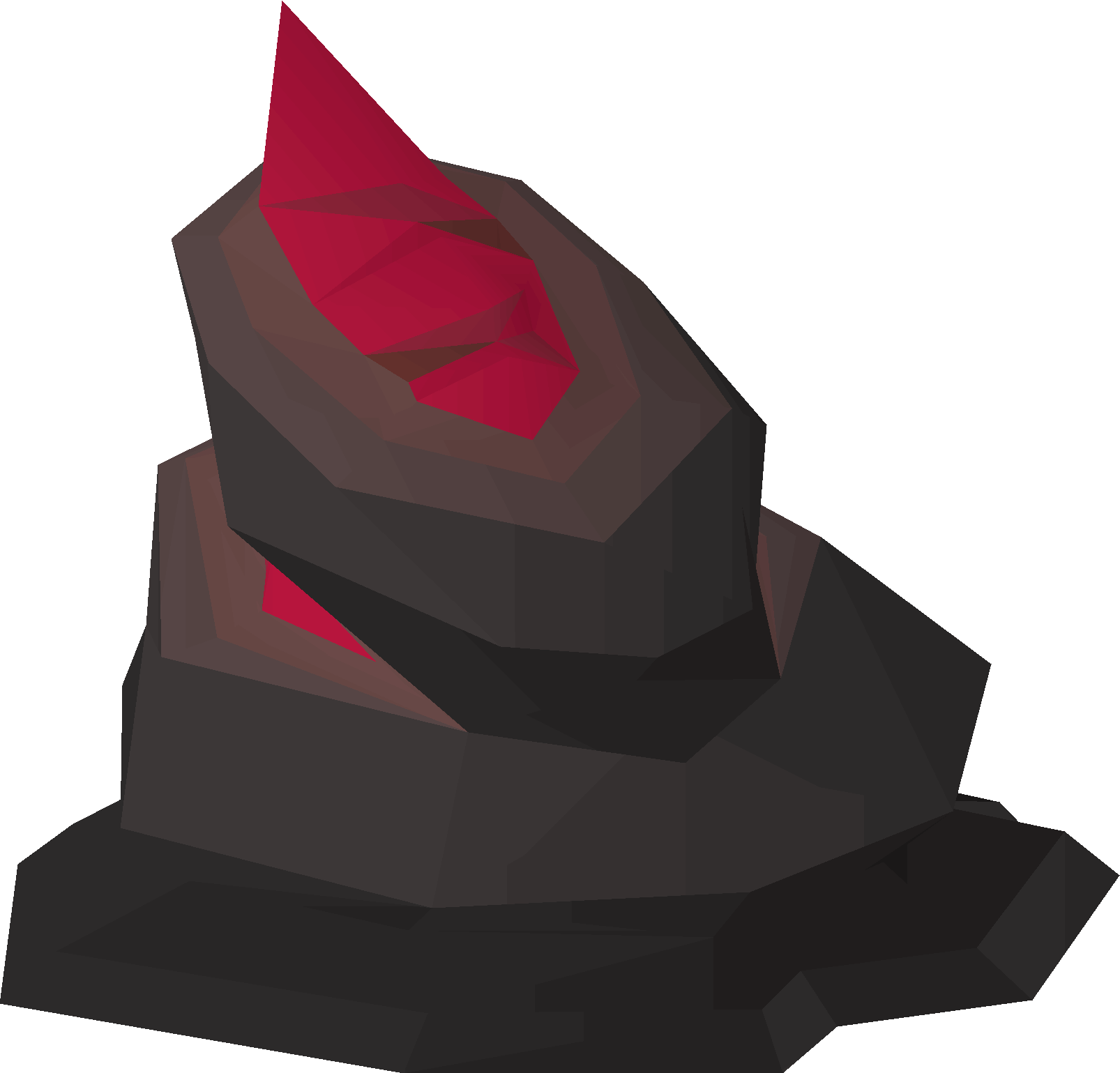 Infernal shale deposit