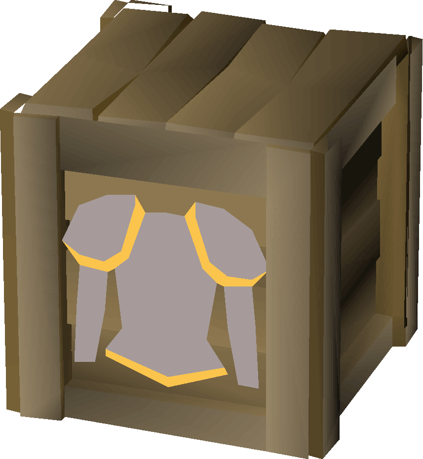 Steel gold-trimmed set (sk)