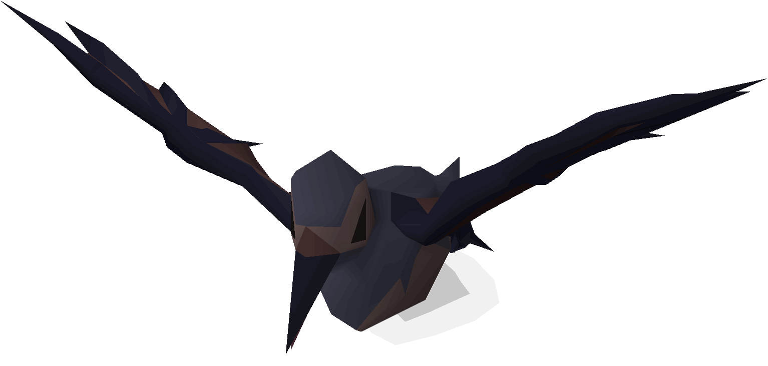 Webbed-winged Crow