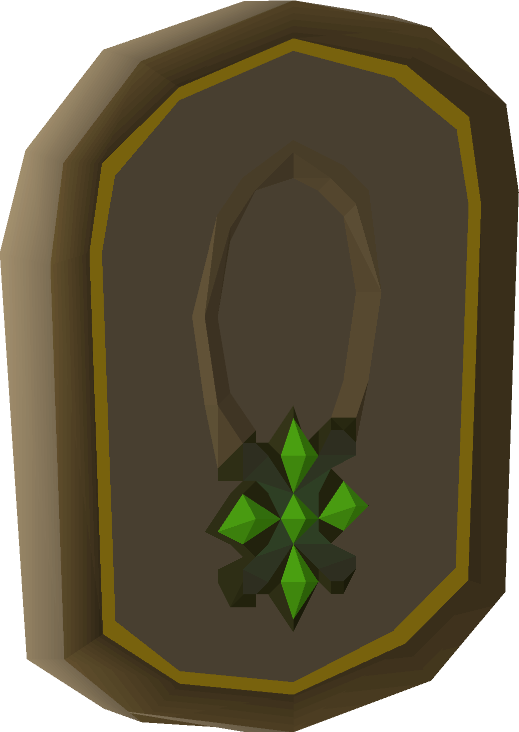 Mounted xeric's talisman (interface item)